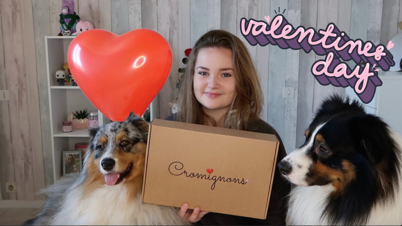 ON OUVRE LA BOX POUR CHIEN DE LA SAINT VALENTIN ! (Cromignons)