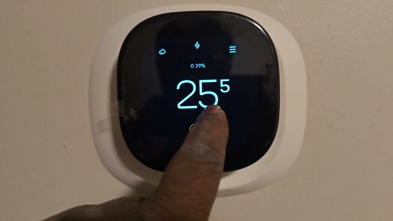 Ecobee Thermostat install and Setup, Ecobee 4 wire install, #ecobee #thermostat