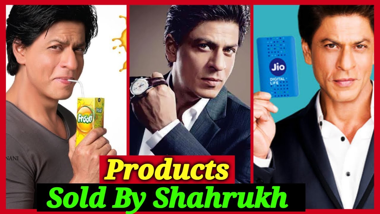 Expensive Brands Endorsed By Shahrukh Khan