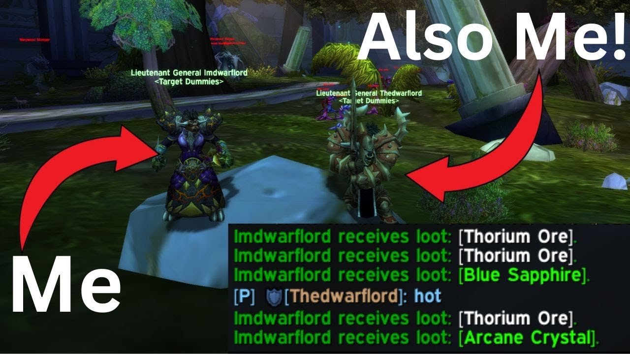How I Dual Box Dire Maul to Print Gold (Warrior Shaman)