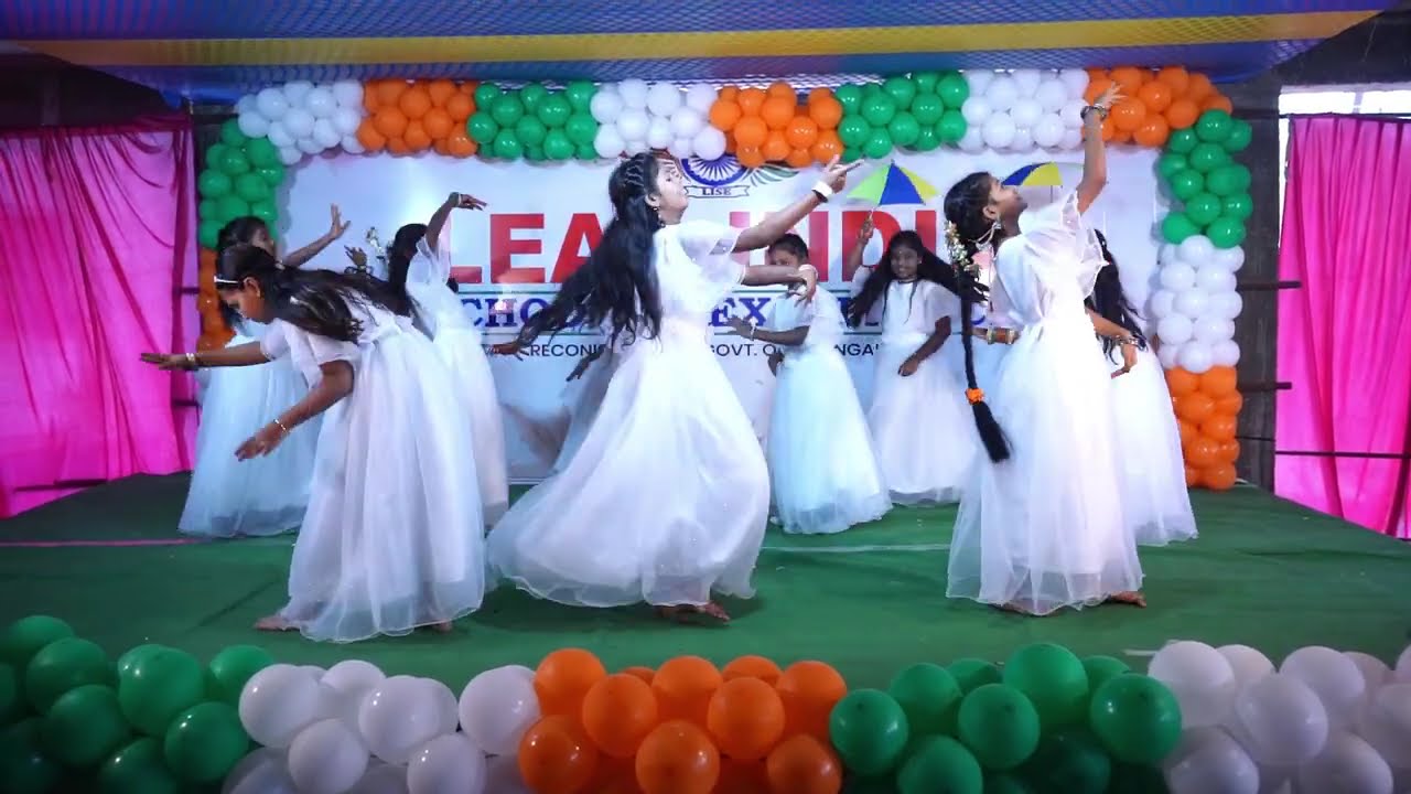 3rd Class students dance performance