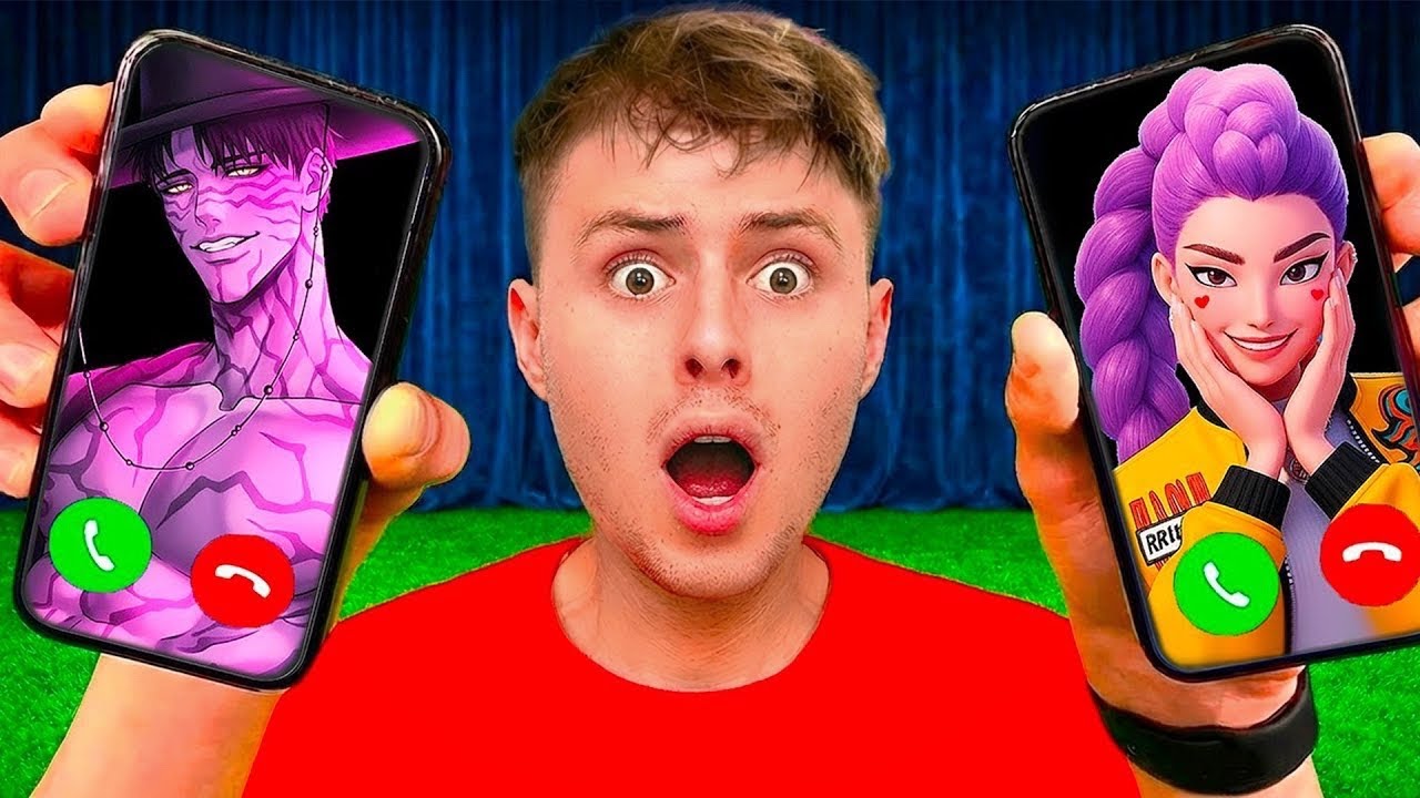 Звоню K-POP ОХОТНИКАМ НА ДЕМОНОВ и Saja Boys в 3 часа ночи! RUMI и JINU встречаются?