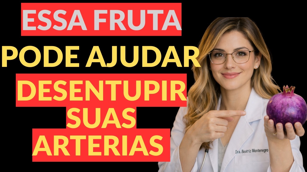 Cardiologista Alerta  4 FRUTAS Desbloqueiam Suas ARTÉRIAS Após os 60 |  Método Natural