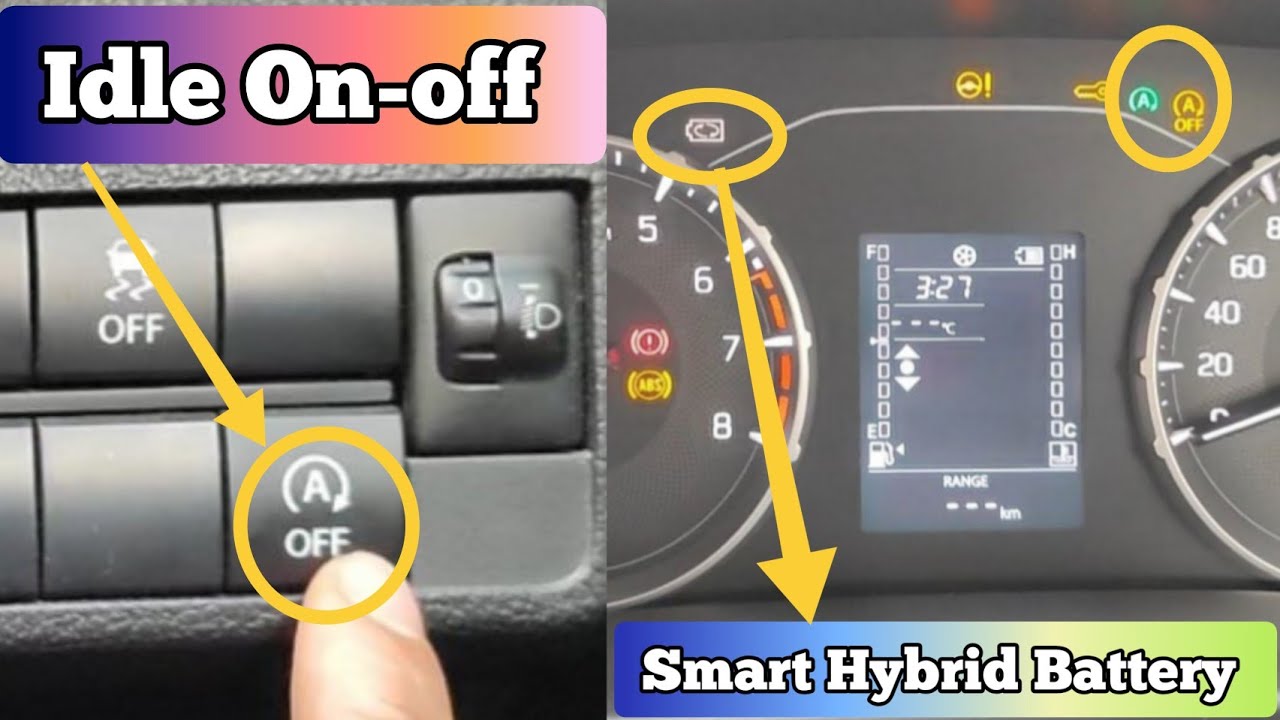 Idle On-off केसे काम करता है🤔|Use of  Smart hybrid battery | Unique feature of Brezza 🤫
