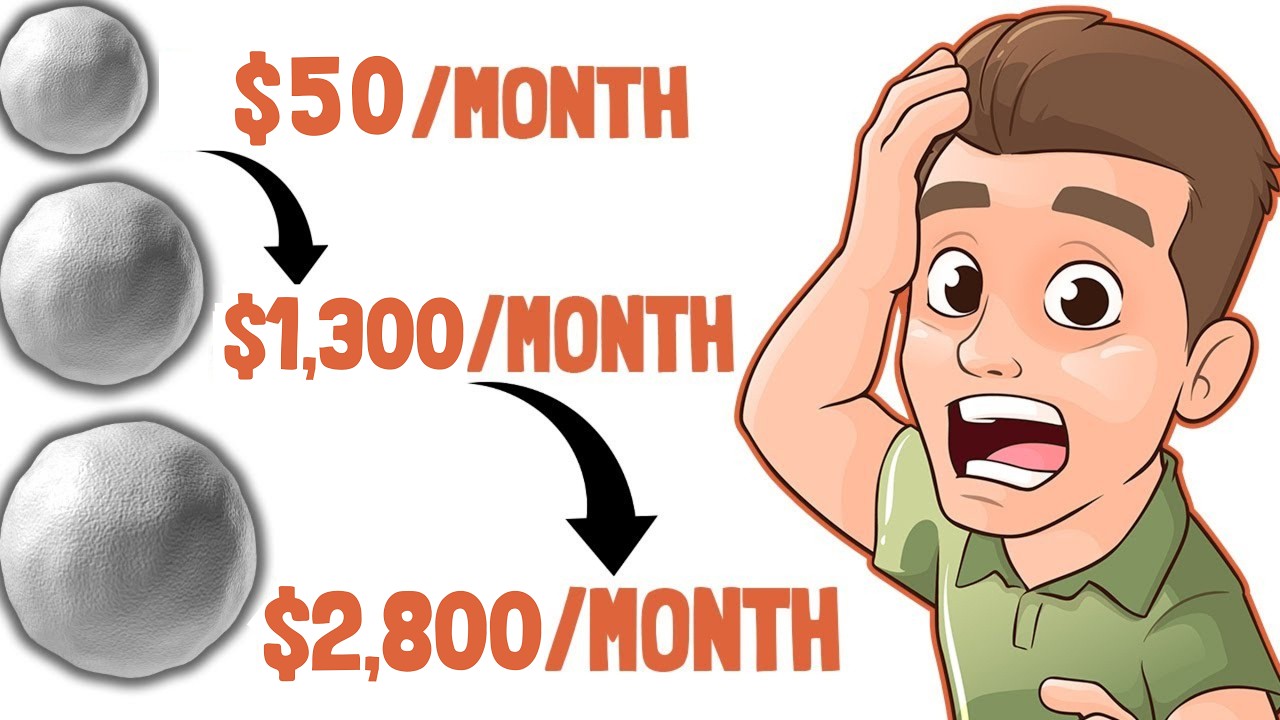 Create a Dividend Snowball &rarr; Live Off Dividends (the fastest way!)