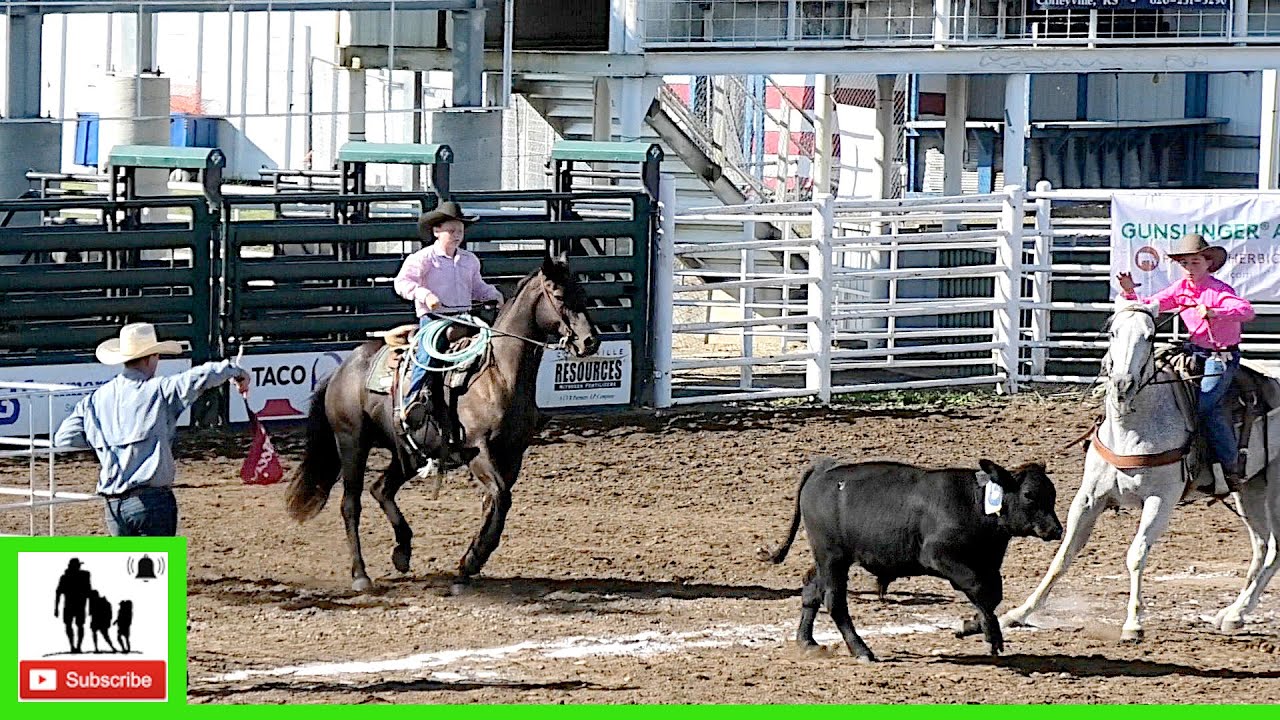 Сортировка команд до 13 лет - Мемориальное юношеское родео имени Джеки Перкинс 2025 года (фрагмен...