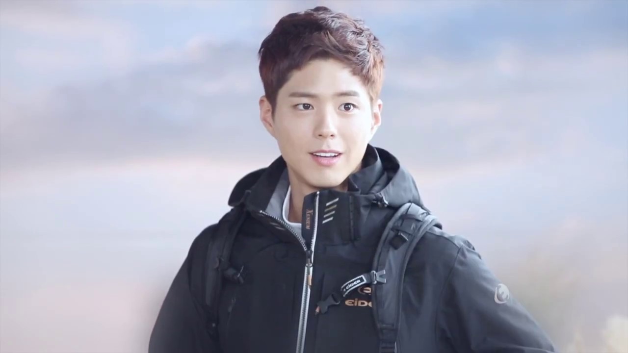 아이더 새 모델 박보검이 전하는 인사
