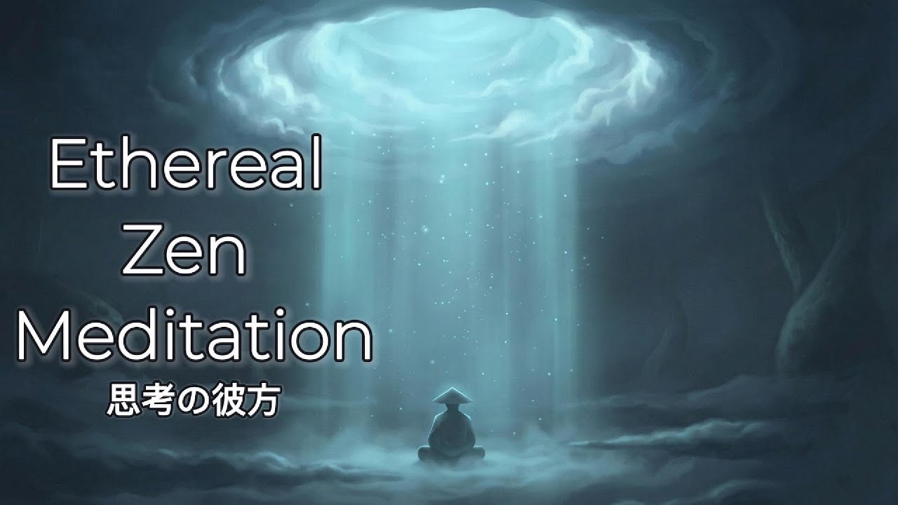 Japanese Flute Music for Deep Relaxation & Zen Meditation | Moonlit Waterfall | Asian Spirit Music