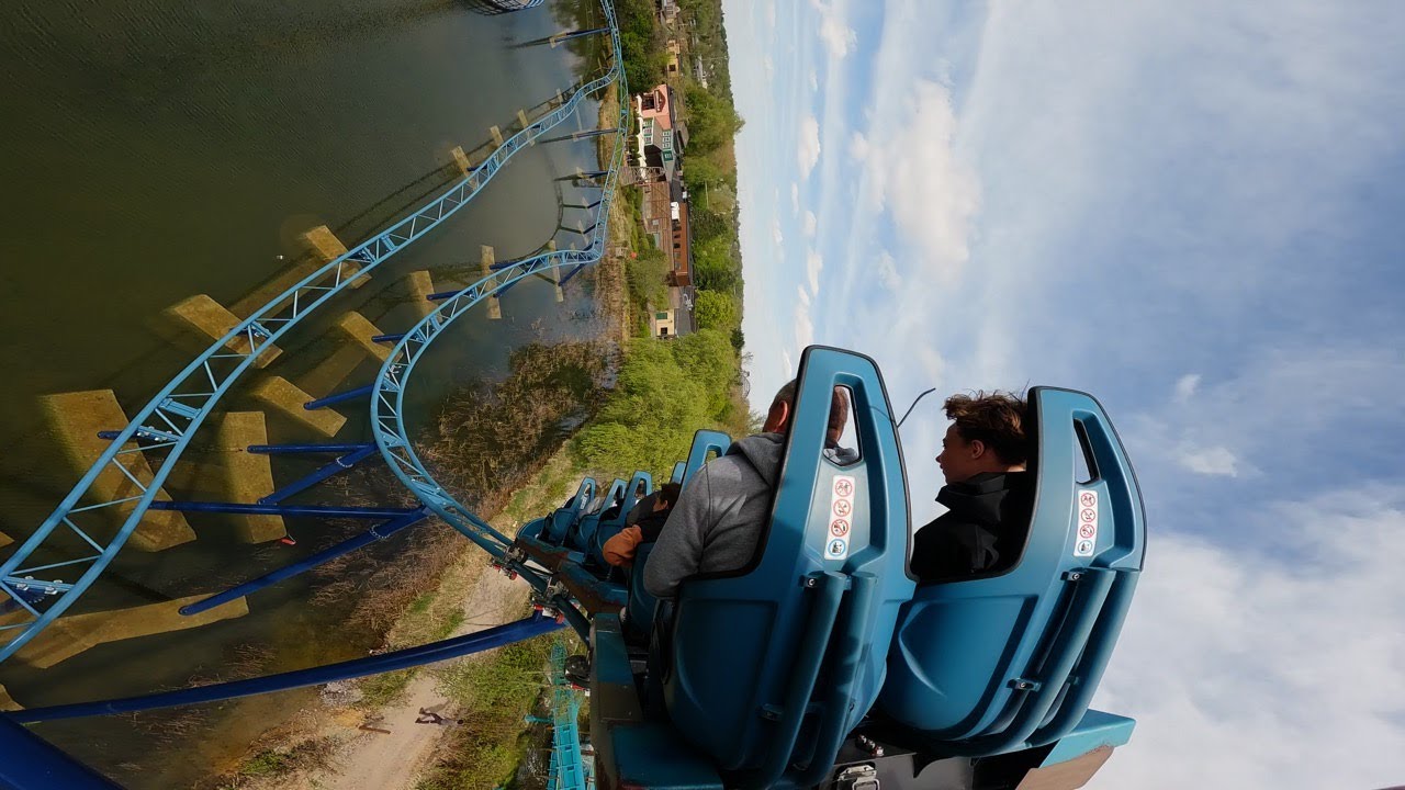 Mecalodon - Onride Last Row - Walibi Belgium - Gerstlauer Amusement Rides - Airtime Coaster