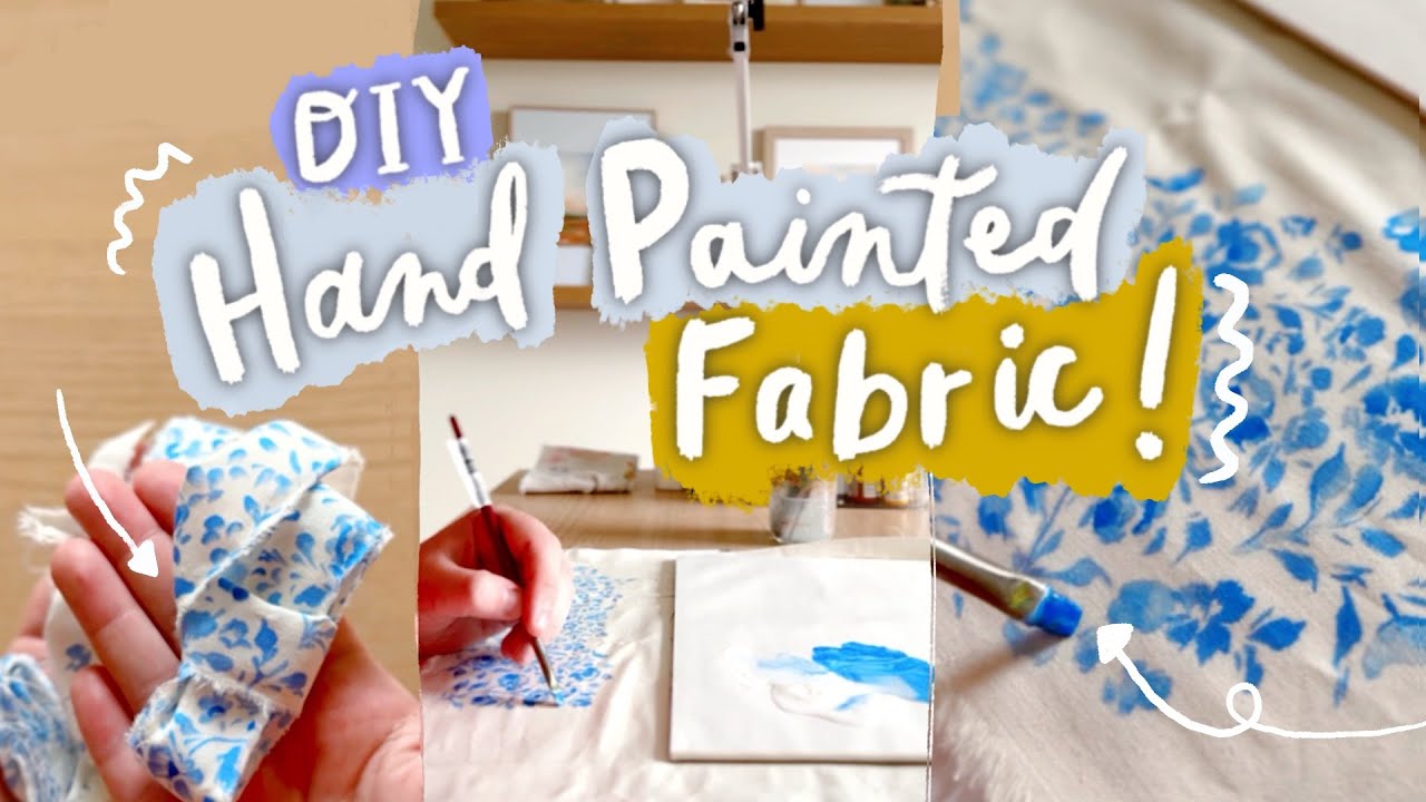 DIY Hand-Painted Fabric Ribbon | Easy & Fun Creative Project!