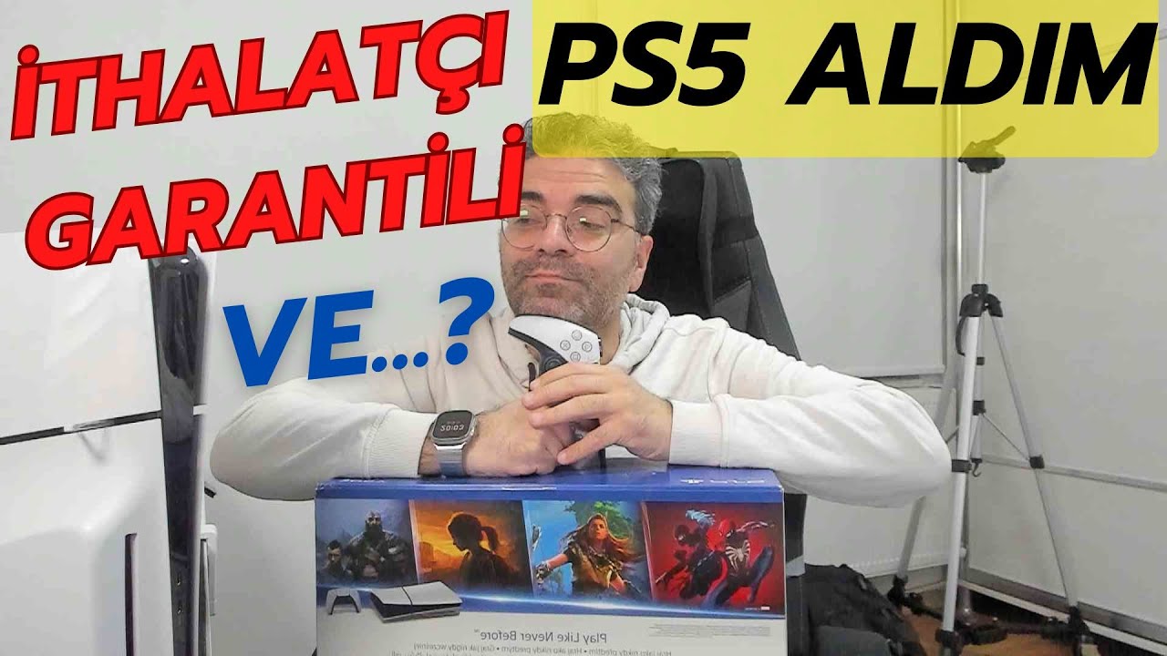 İTHALATÇI GARANTİLİ PS5 ALINIR MI? ALDIM VE…? Slim Standart Diskli Sürüm 