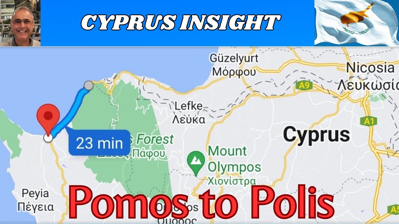 Pomos to Polis Cyprus - Coastal Road Trip.
