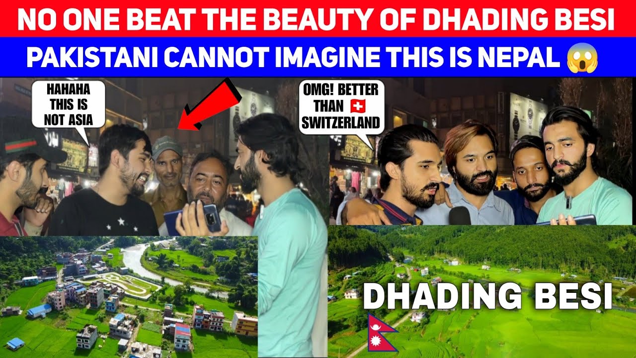 PAKISTANI 🇵🇰 CANNOT IMAGINE THIS IS            NEPAL DHADING BESI PUBLIC REACTION 😱
