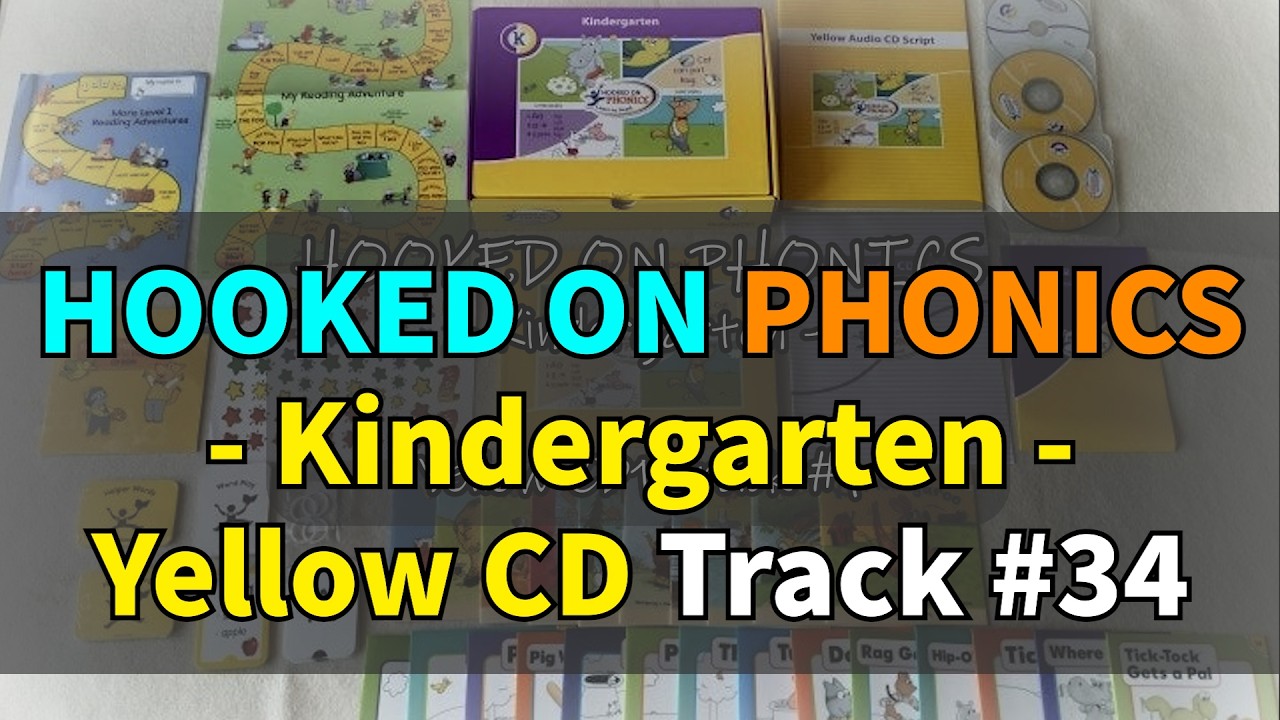 Hooked on PHONICS Kindergarten level Yellow CD 1 - Track 34