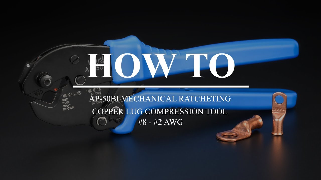 AP 50BI BATTERY LUG CRIMPING TOOL
