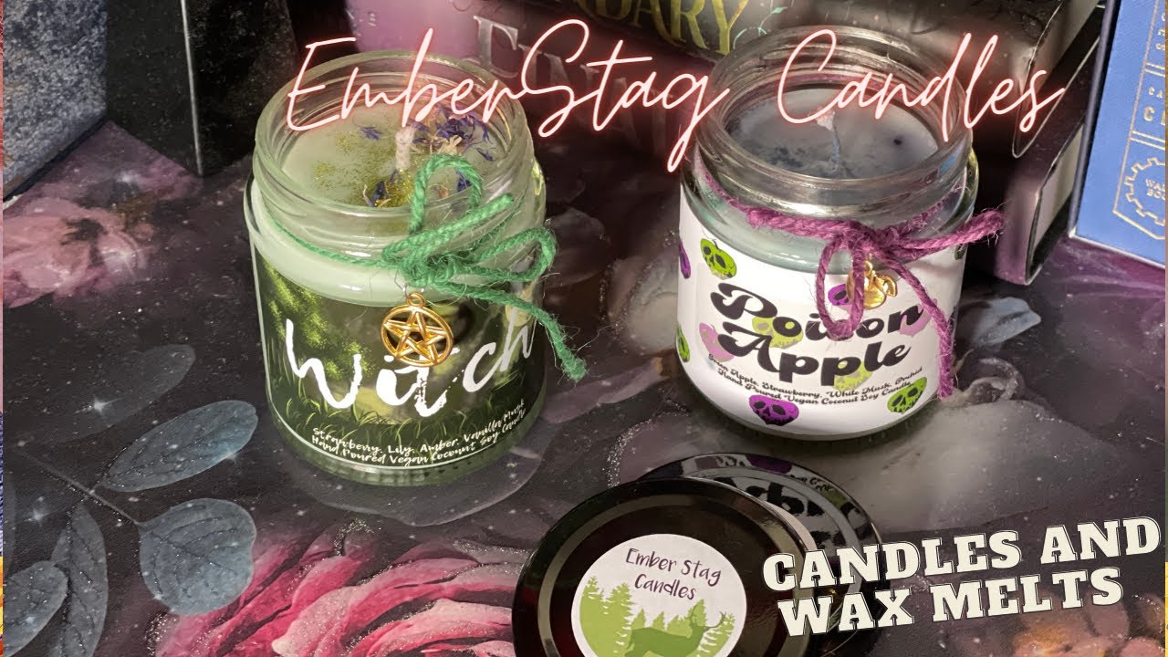 Ad - EmberStag Candles & Wax Melts Unboxing | Small Business Feature