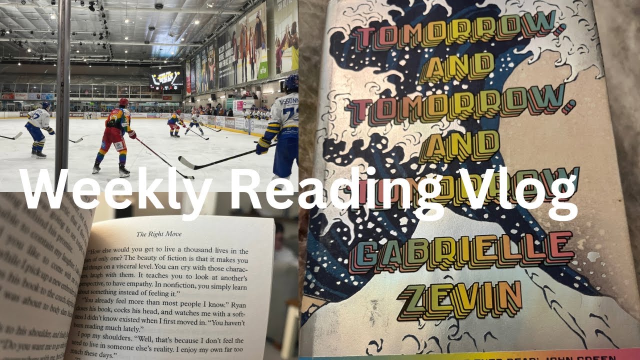 Working on my January TBR Reading Vlog