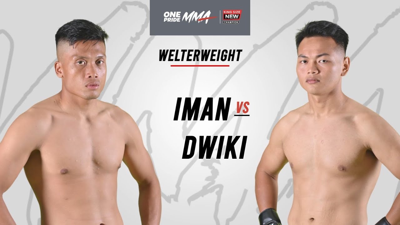 IMAN LESMANA VS DWIKI DARMAWAN  | FULL FIGHT ONE PRIDE MMA 77 KING SIZE NEW #2 JAKARTA