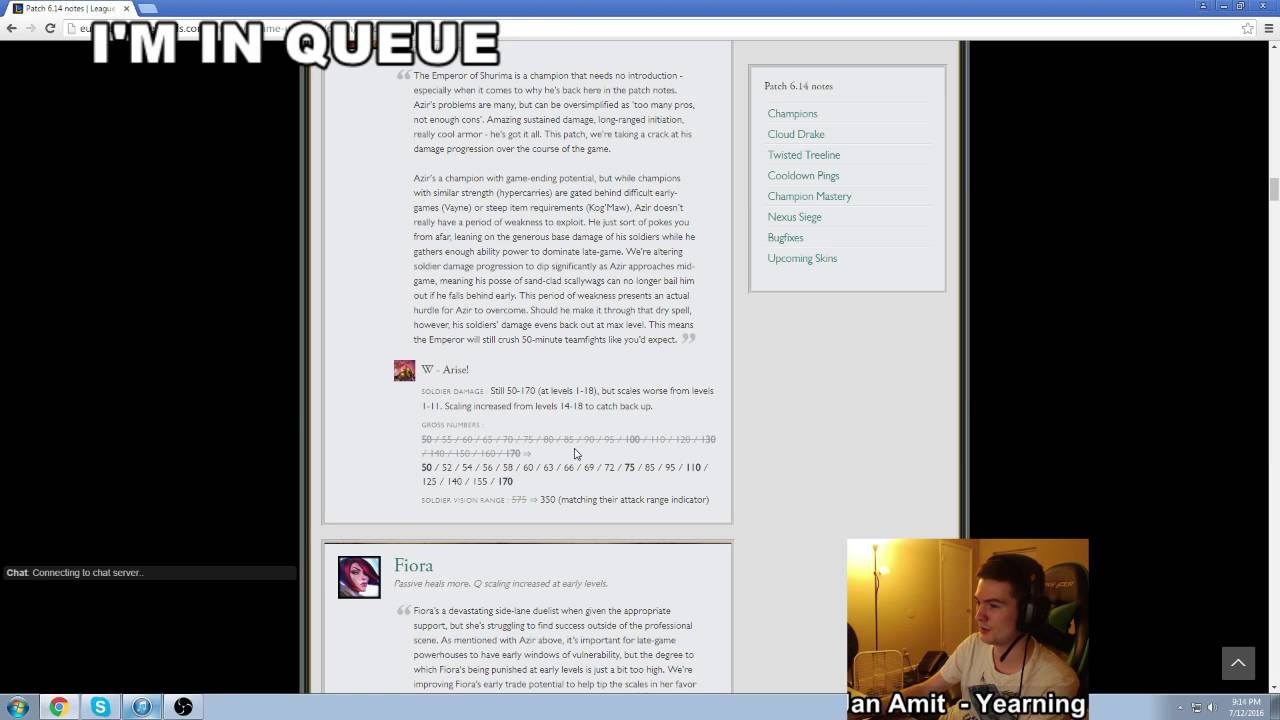 Allorim's Patch 6.14 Overview