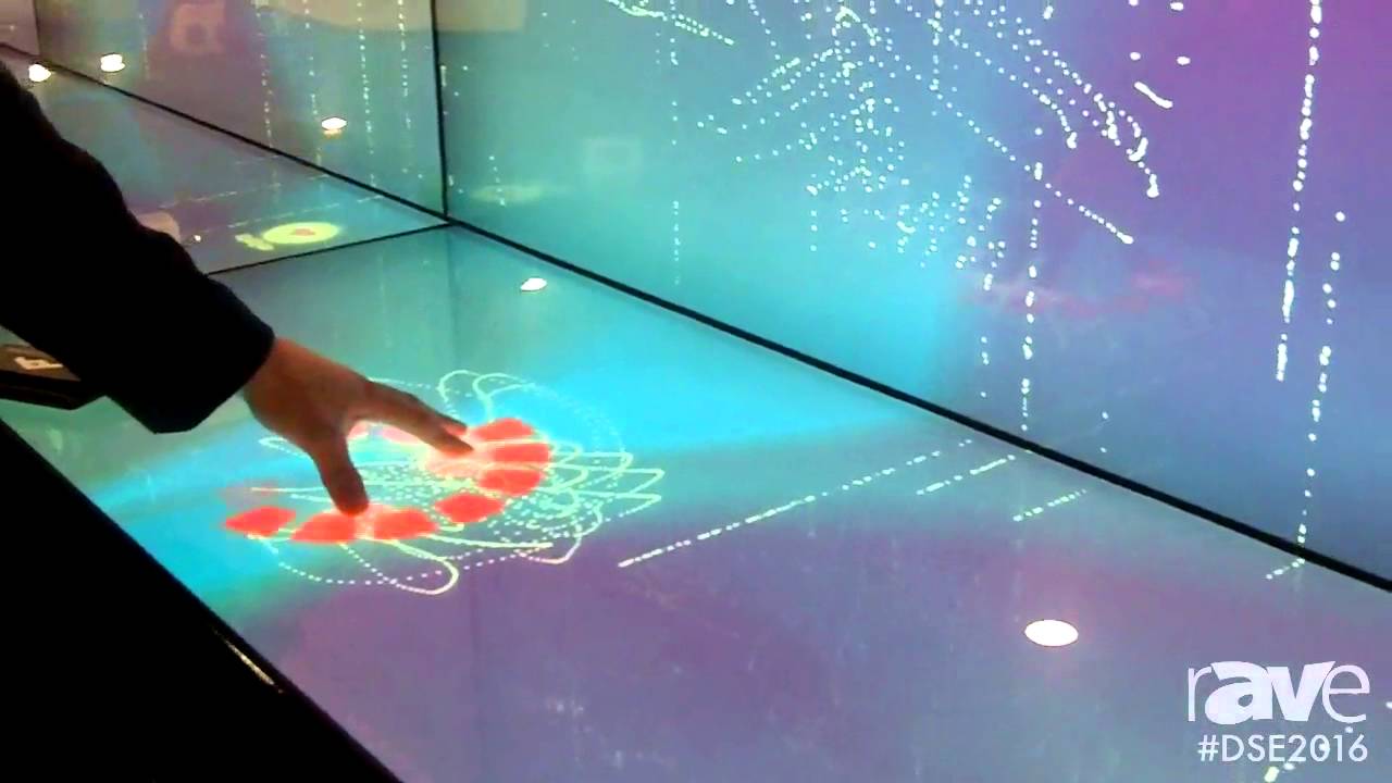 DSE 2016: Multitaction Demos iWall With Unique Interactive Touch Technology