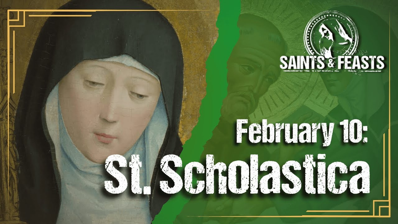 10 февраля: Святая Схоластика, Дева Мария