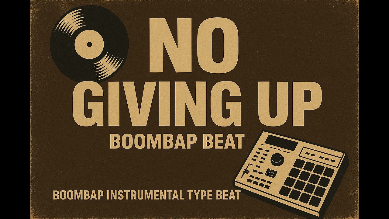 Boom Bap Beat • Dark Trap-Influenced Hip Hop Instrumental • NO GIVING UP | Insanity Beats