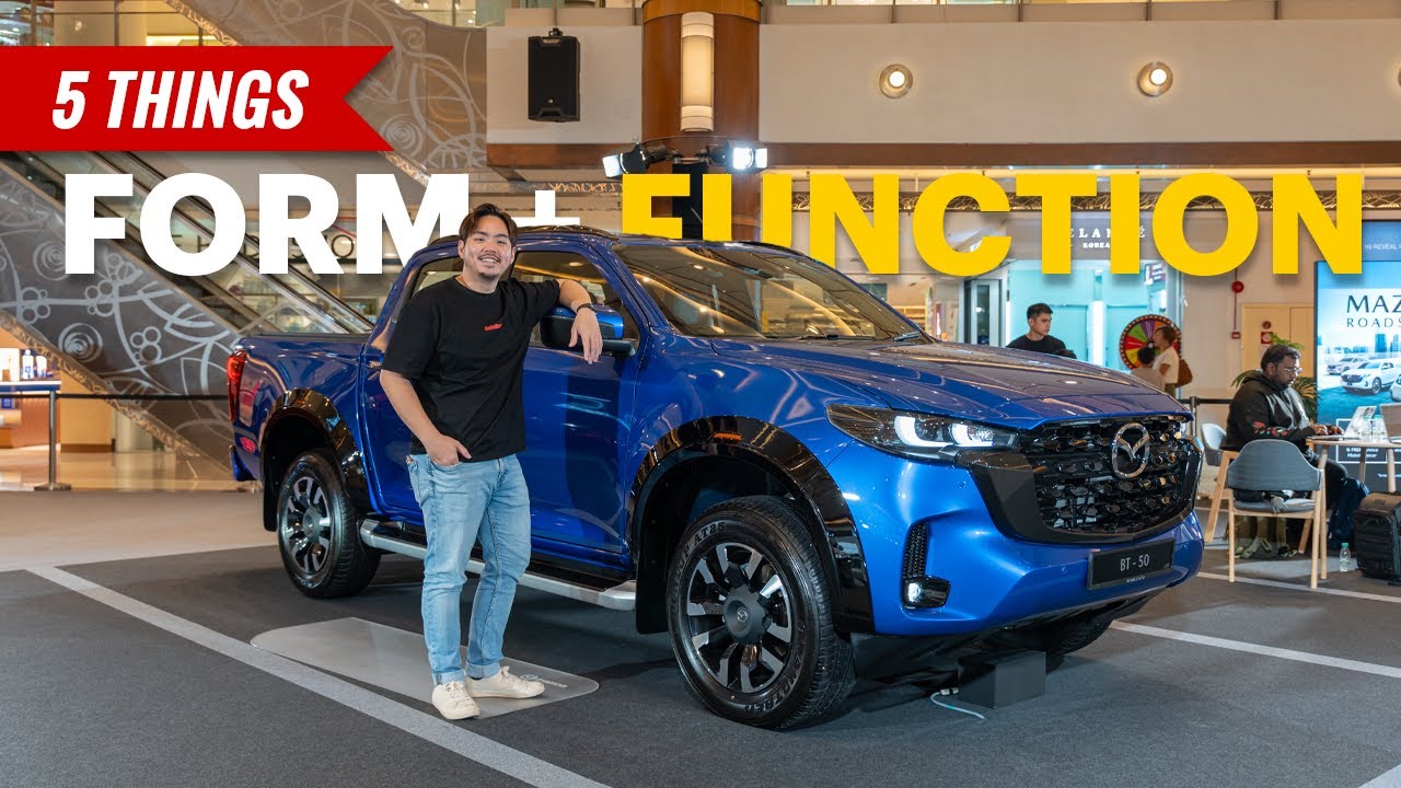 Рестайлинг Mazda BT-50 2025 года в Малайзии, 140 тыс. ринггитов — теперь ещё КРАСИВЕЕ! — AutoBuzz