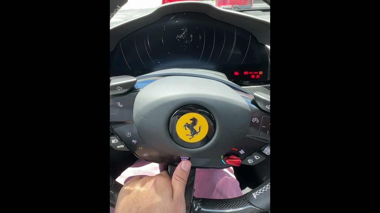 How To Start 2023 Ferrari SF90 Stradale