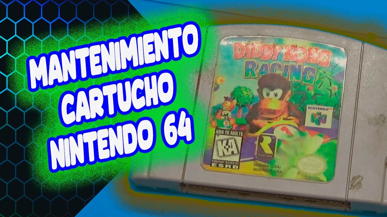 Tips de Limpieza de Cartuchos del N64 #Luigi_Tech_Soluciones
