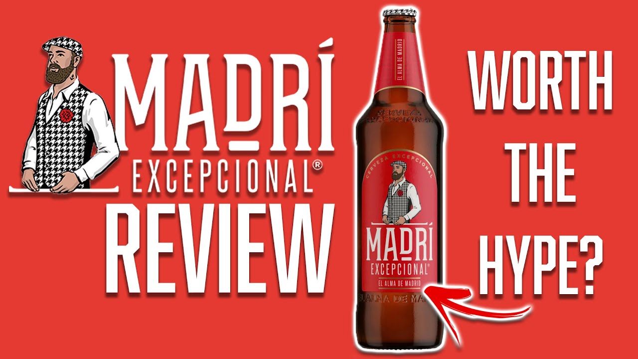 MADRI EXCEPCIONAL LAGER REVIEW | ONE MINUTE BEER REVIEW - EP 1