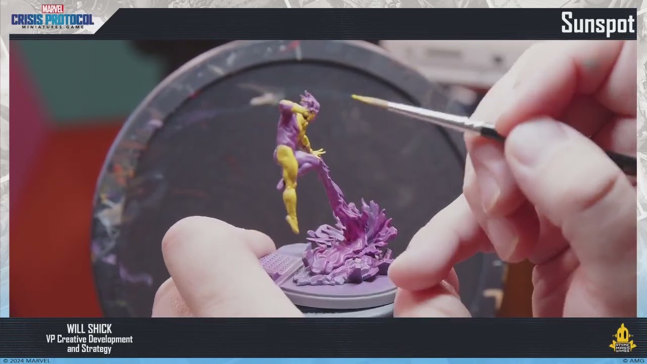 Marvel: Crisis Protocol - Painting Sunspot
