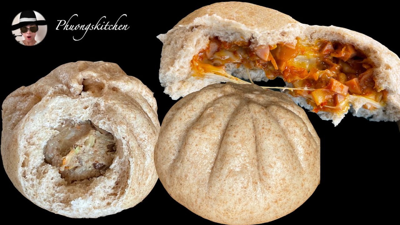 BÁNH BAO BỘT NGUYÊN CÁM
