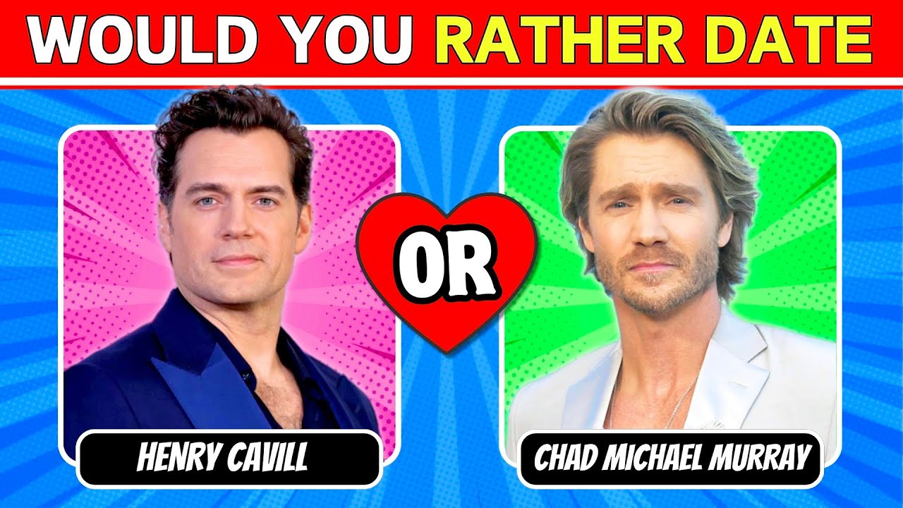 Who Would You Rather Date? Male Edition - 2025 💘 QUIZ CLUBS
