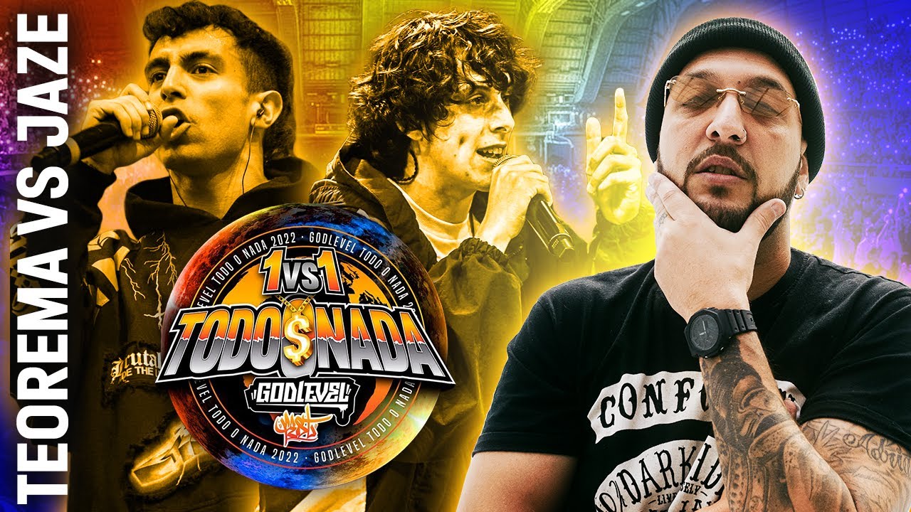 ⭐ DE LAS MEJORES DEL AÑO ⭐ PIEZAS REACCIONA A TEOREMA VS JAZE EN GOD LEVEL TODO O NADA 2022