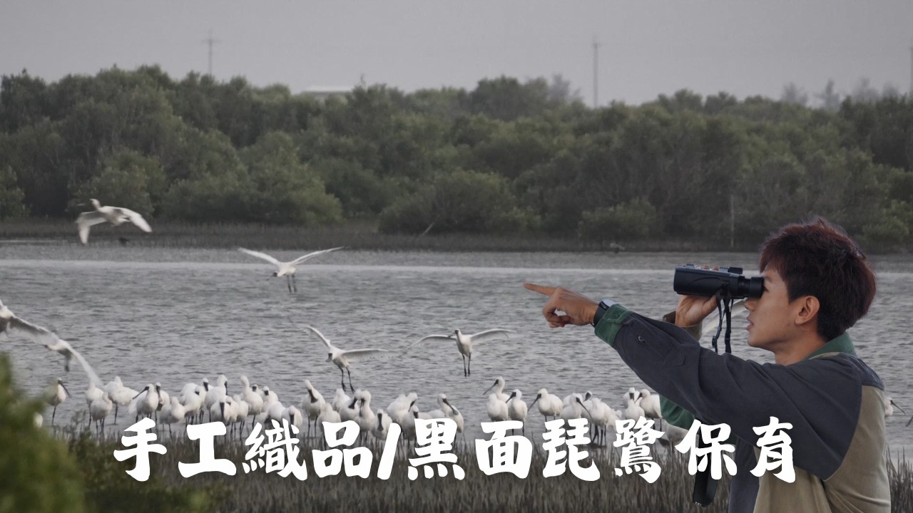 【臺南七股】EP71 part.3/4｜在地手工織品工藝🧵🏭黑面琵鷺保育生態🪶｜Linking368Taiwan