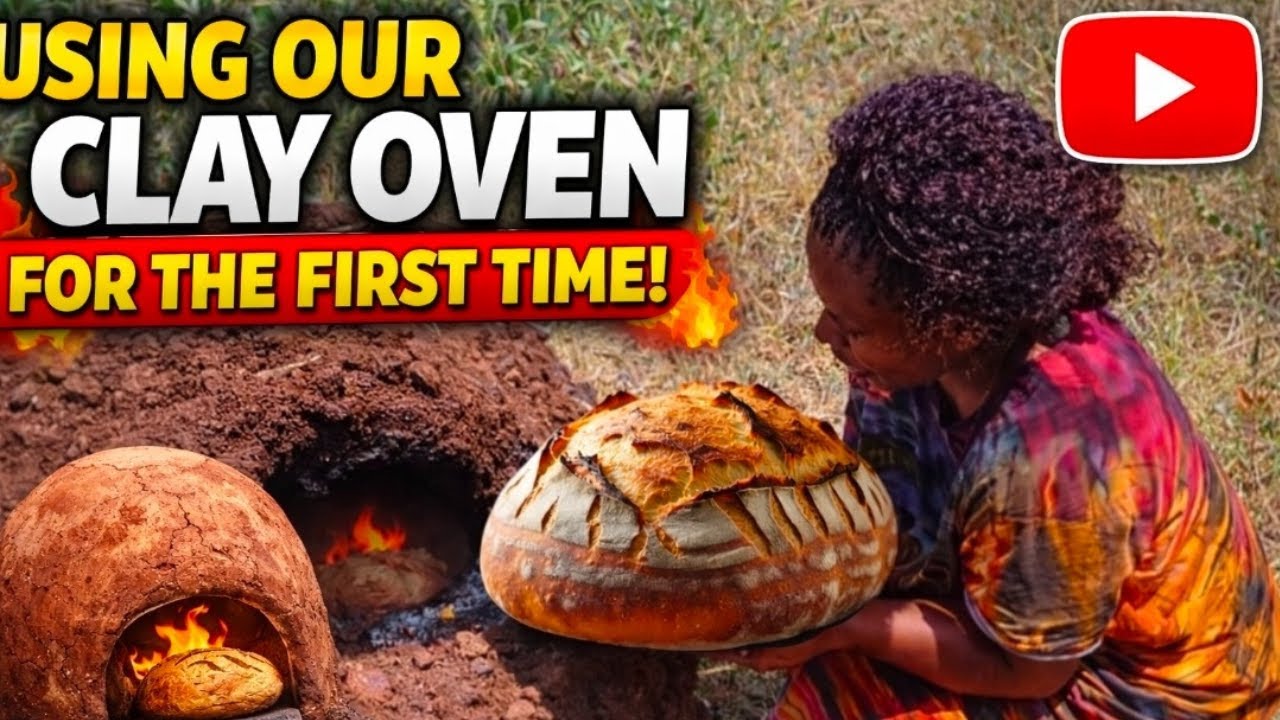 Village Cooking | First Real Meal in Our Clay Oven|First time using our clay  oven|African village