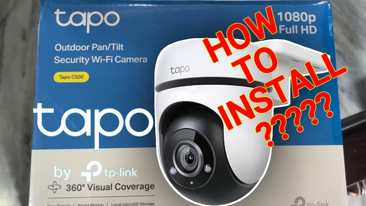 HOW TO INSTALL TAPO C500 OUTDOOR  WIFI CAMERA  II HOW ADD DEVICE TAPO C500