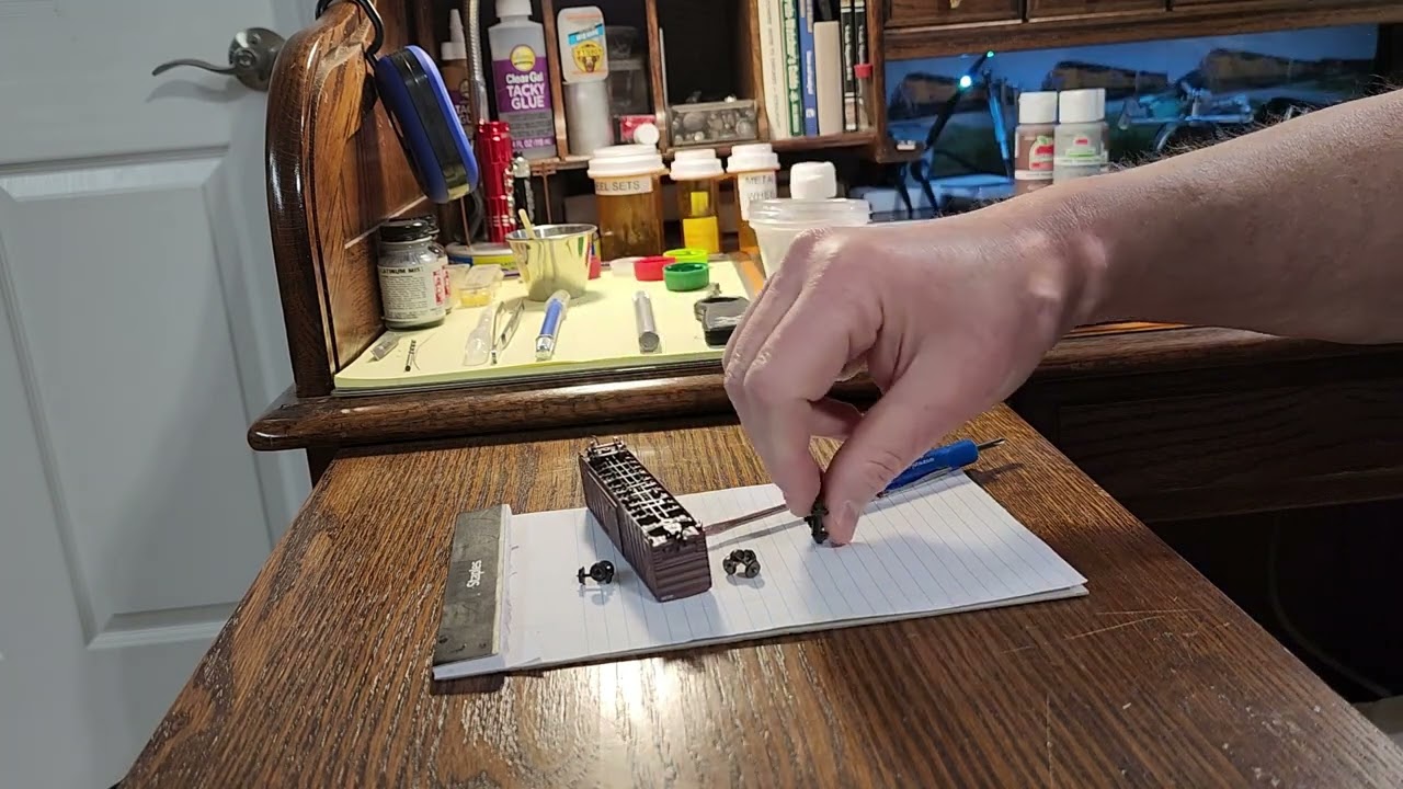 Adding N Scale Metal Wheelsets