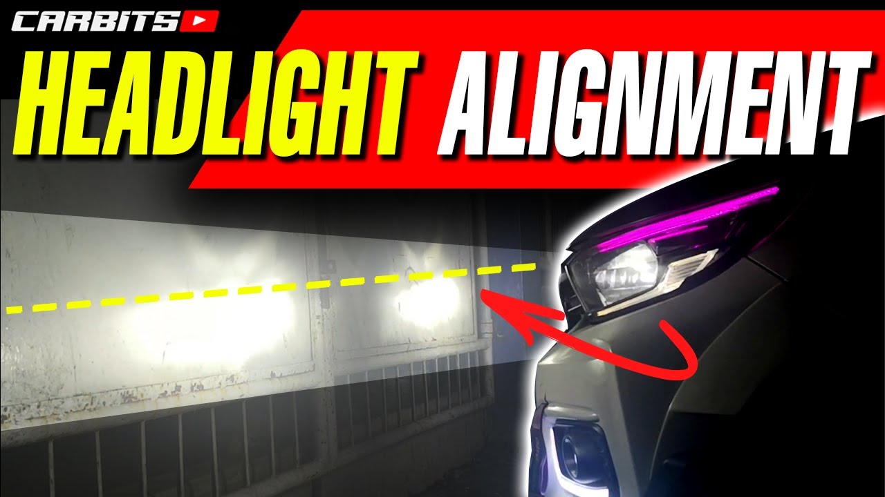 How to properly align your headlights | Honda Brio RS | #CARBITS