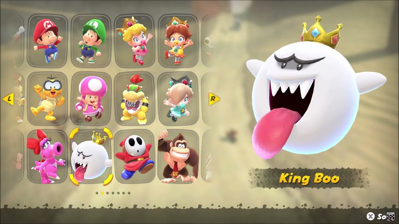 Shell Cup 100cc: King Boo [Switch 2] [1440p 60fps]