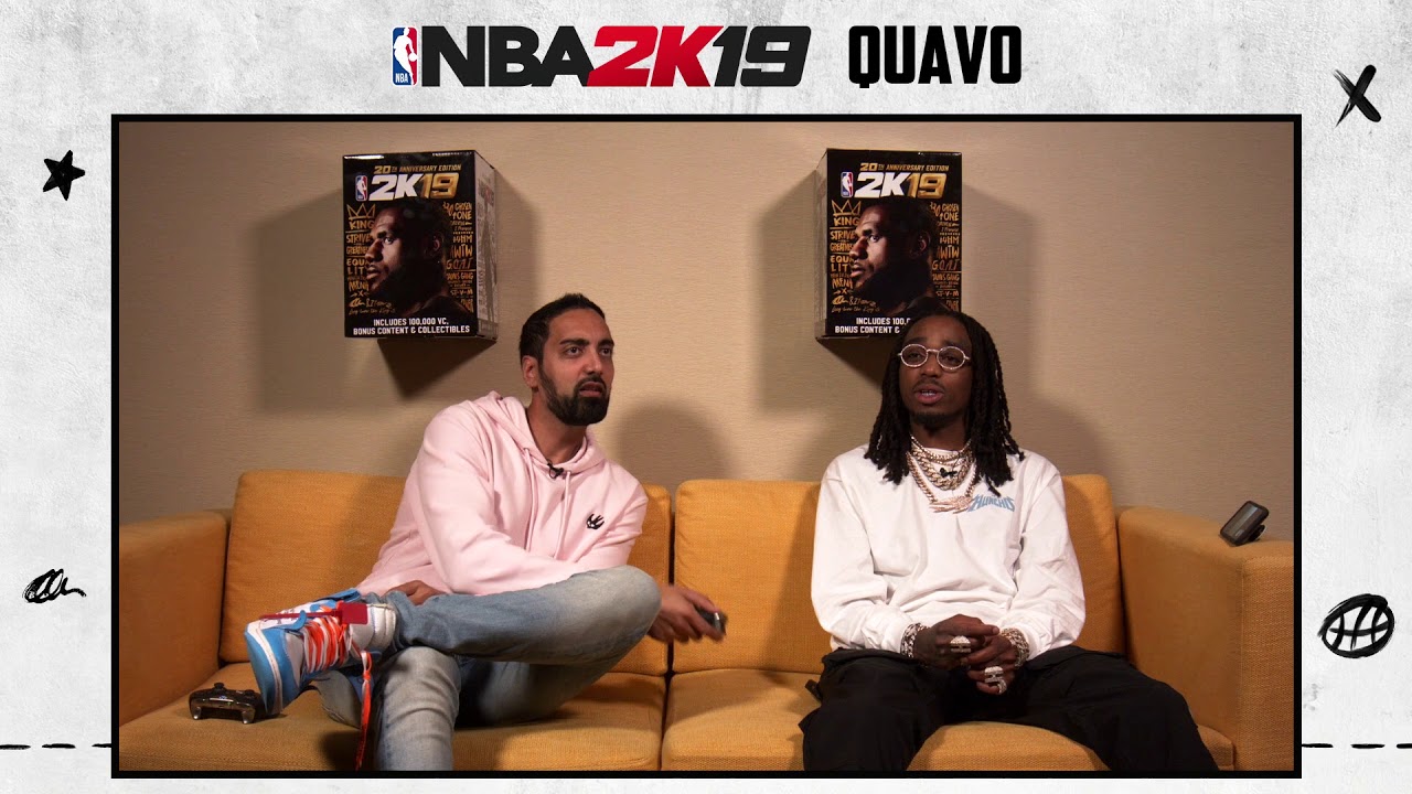 NBA 2K19: Quavo Huncho x Ronnie 2K Livestream (pt. 1)