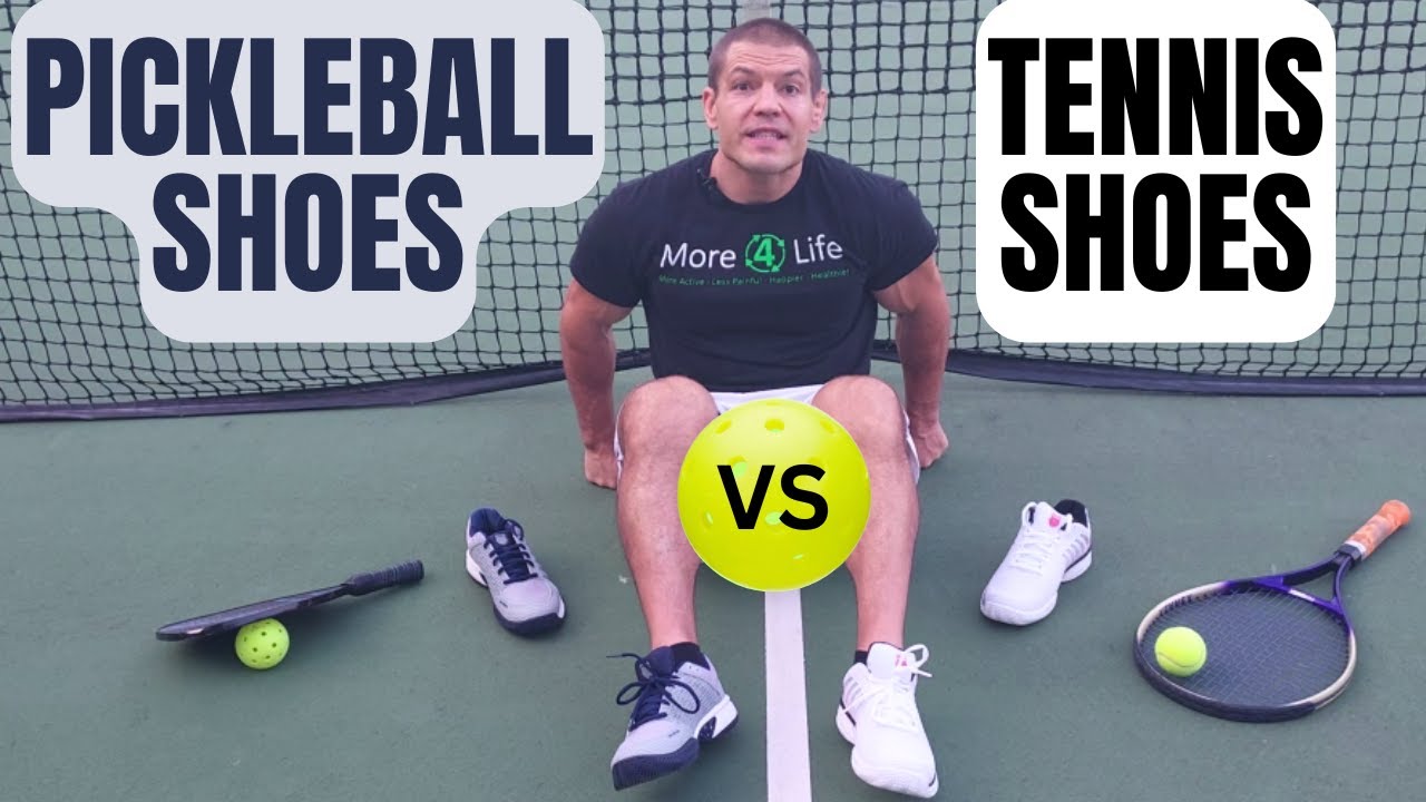 Pickleball Shoes vs. Tennis Shoes: What's the Difference?
