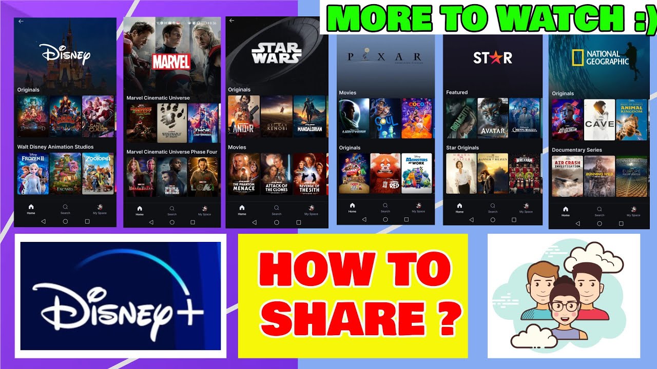 Disney+ Premium Plan Feature: Paano ang Sharing of Disney+ Account | Disney Plus Philippines