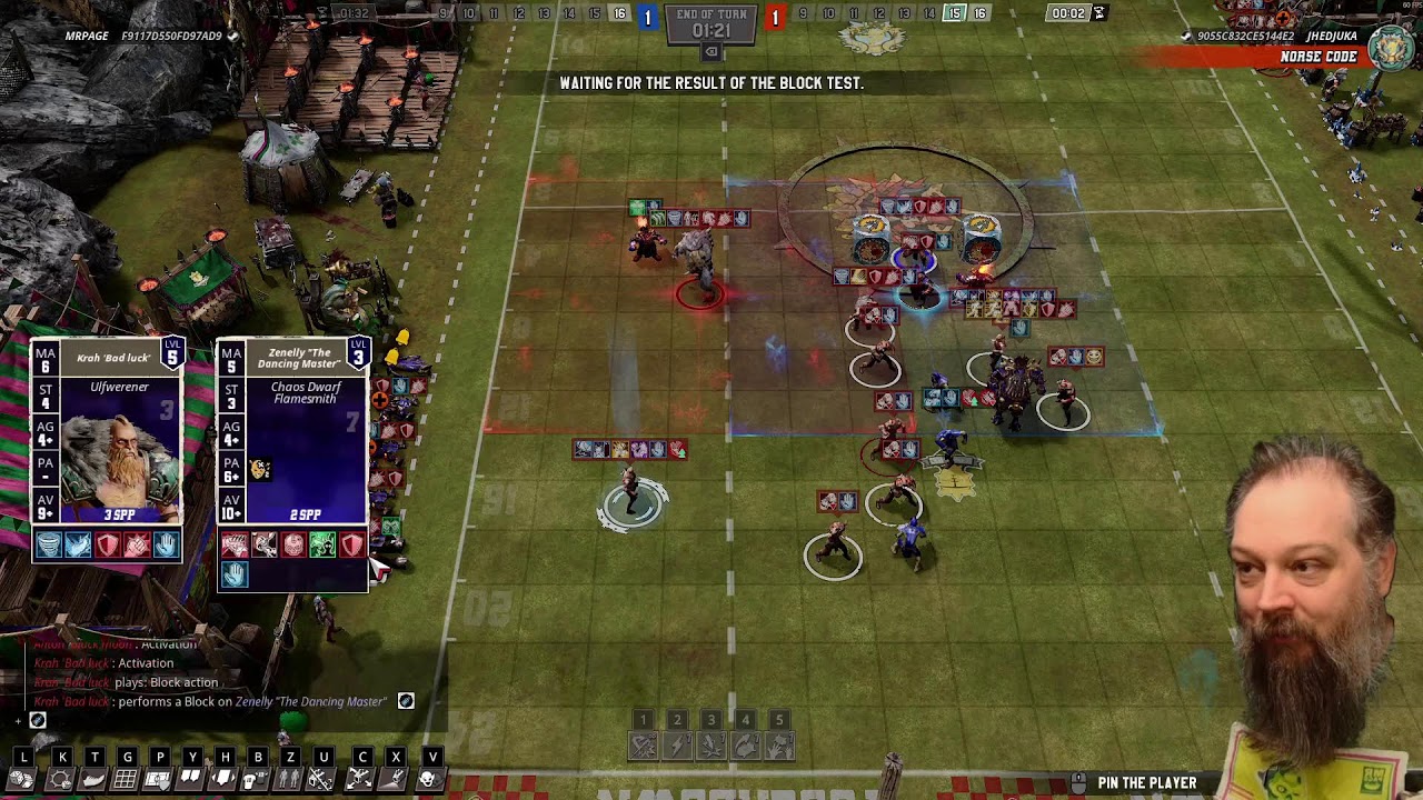 BLOOD BOWL 3 🩸2nd place on the ladder!?! Some Vampires past us, that just wont do.