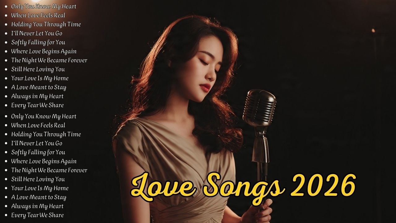 Beautiful Love Ballads 💖 | Easy Listening Emotional Songs Playlist 2026 #lovesong