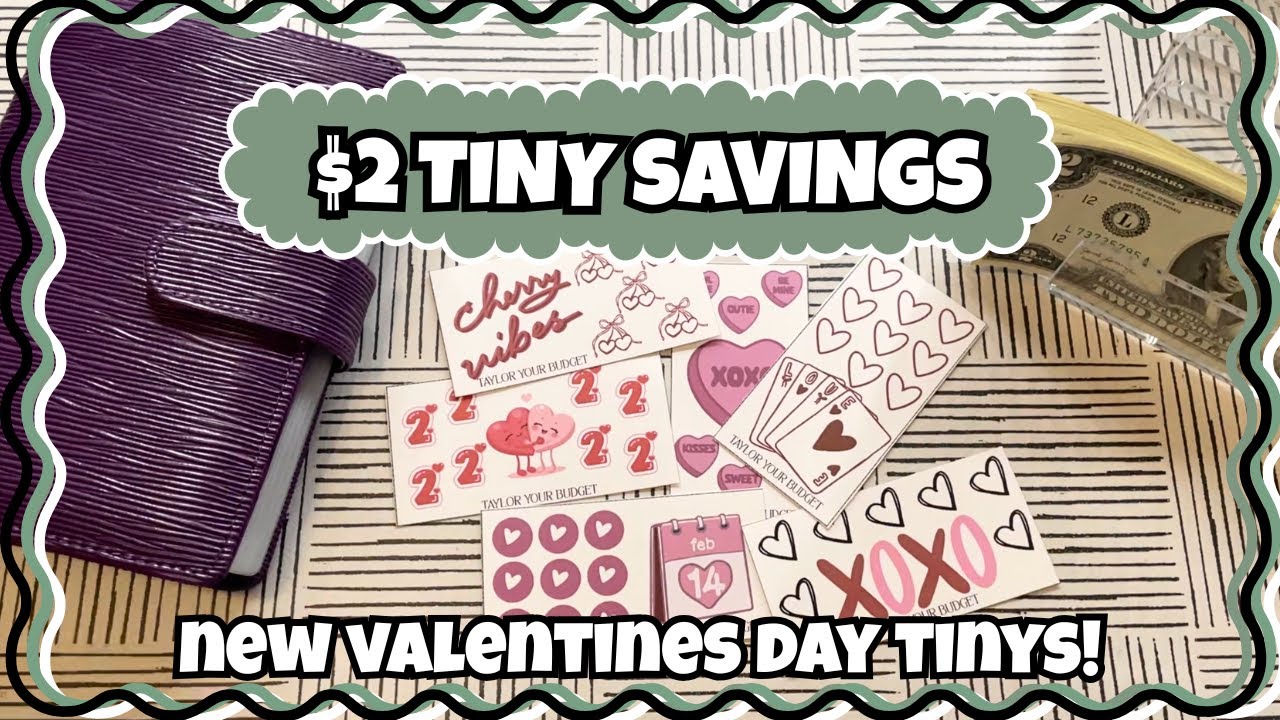 TINY SAVING CHALLENGES | New Ko-Fi Freebie ✨