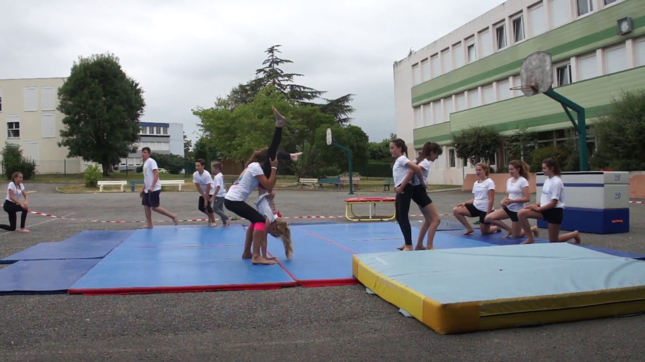 Collège Argote acrosport 2017