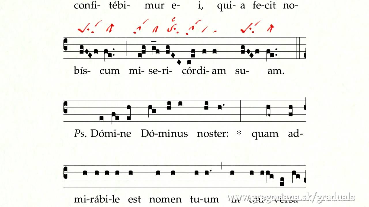 Introitus: Benedicta sit sancta Trinitas