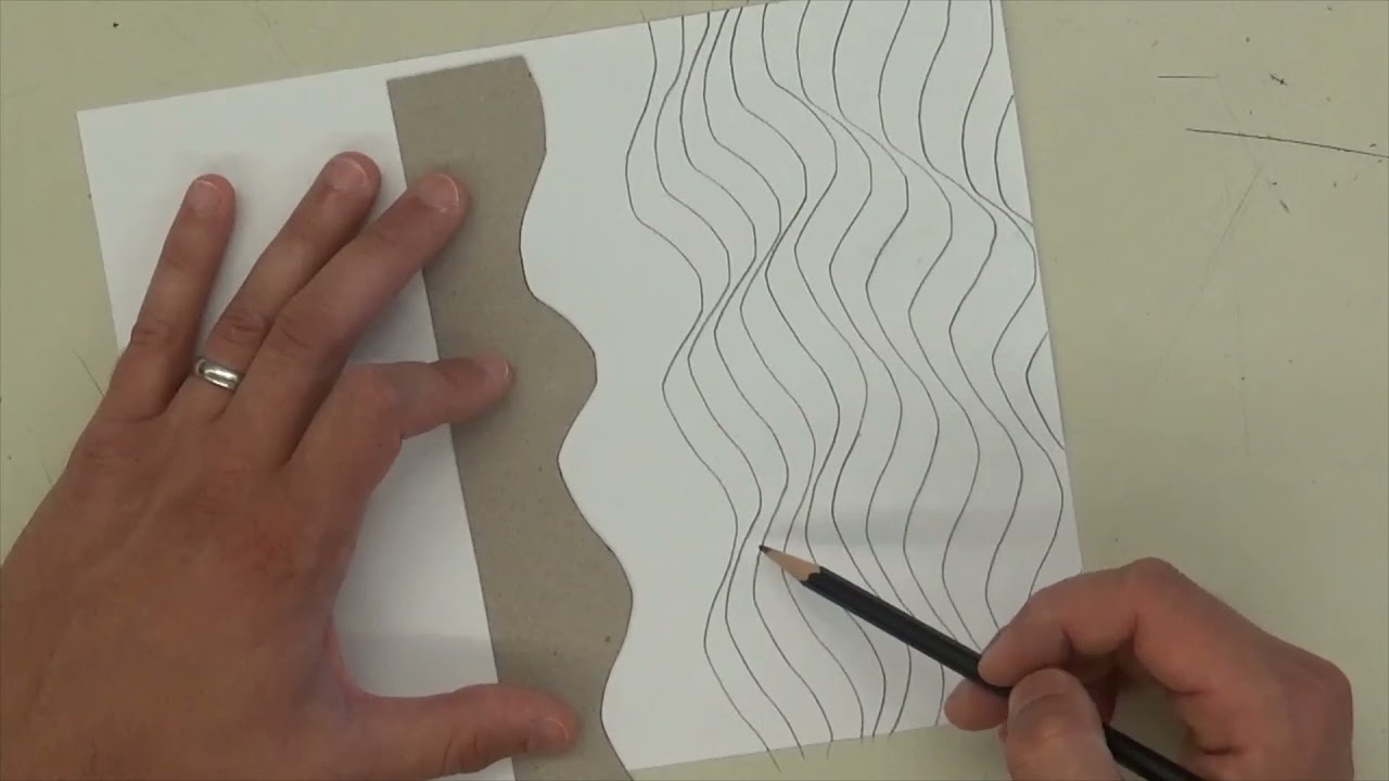 Op Art Drawing