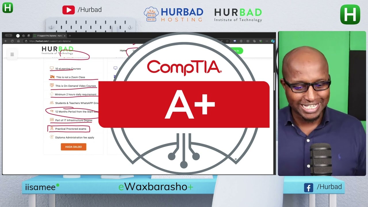 🎓 Hurbad Diploma - IT Support Pro HADA BARO🎓